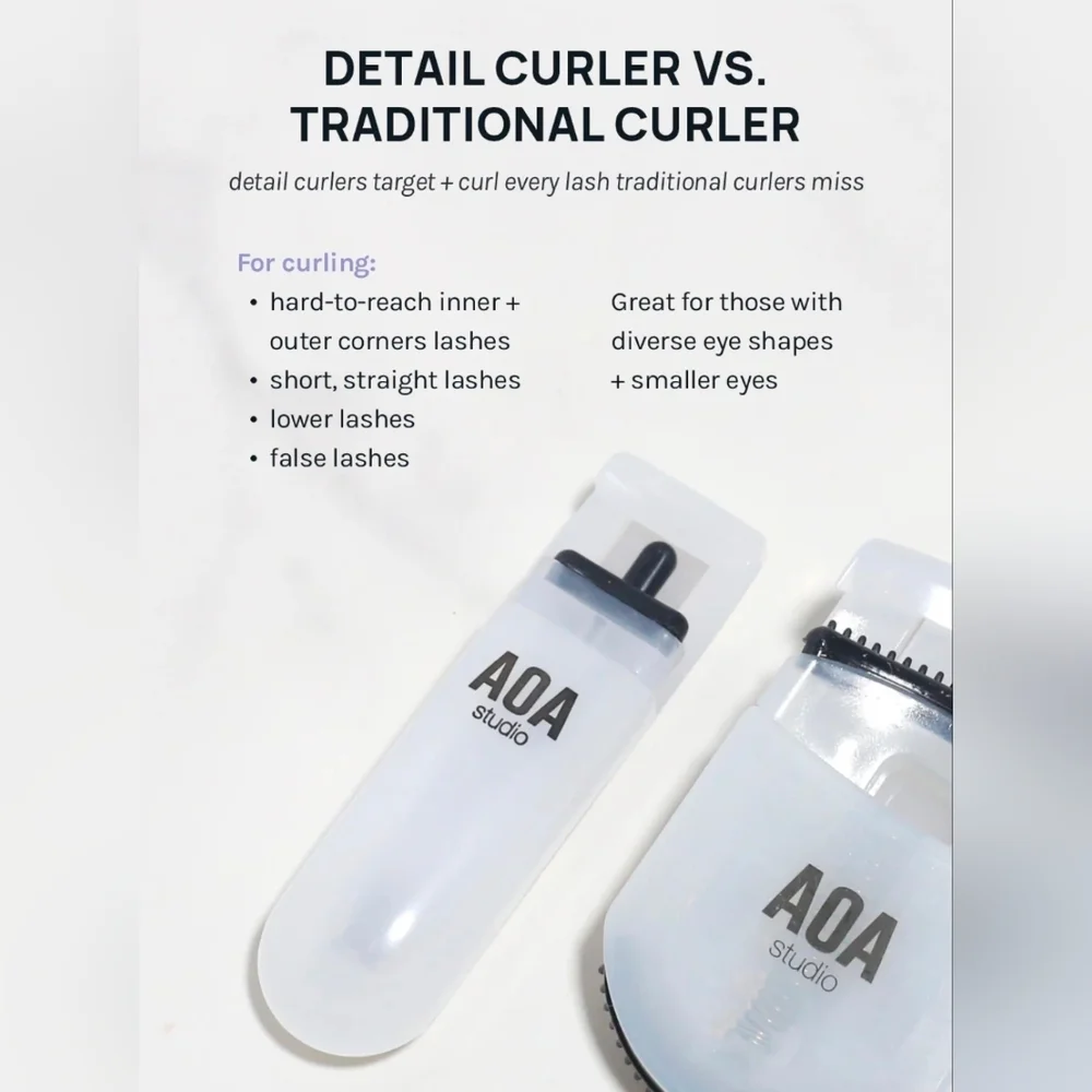 Detail Mini Eyelash Curler + Replacement BNIB